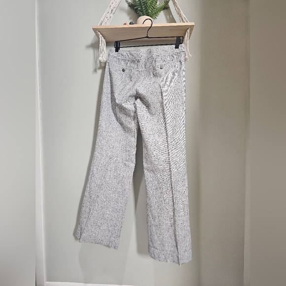 Express Wide Leg Linnen Blend Pant - Picture 2 of 4